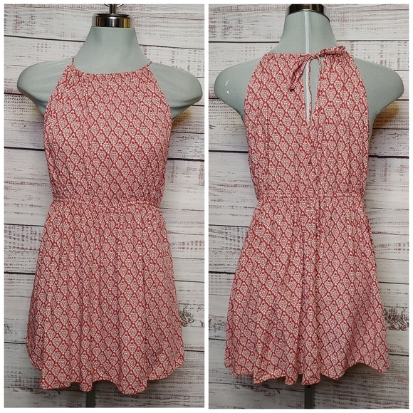 LULU'S high neck mini dress size L - Picture 2 of 13